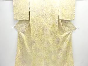 本総絞り亀甲模様小紋着物